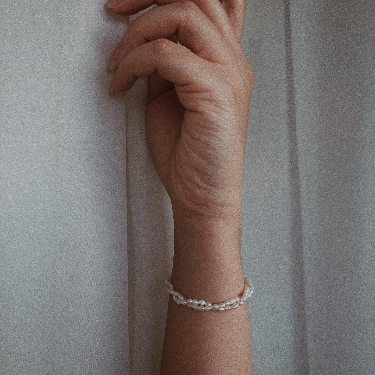 Interlace Pearl Bracelet